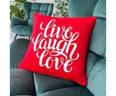 Dekoratyvinė pagalvėlė "Live, Laugh, Love"