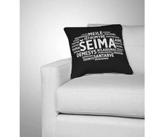 Dekoratyvinė pagalvėlė "Šeima"