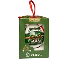 Dekoratyvinis eglutės žaisliukas "Lietuva"