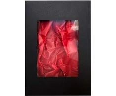 Dovanų dėžutė, juoda 250x155x50mm