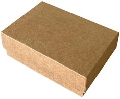 Dovanų dėžutė, ruda 100x70x30mm