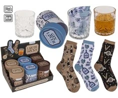 Dovanų rinkinys "Drinks" (taurė + kojinės)