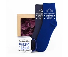 Dovanų rinkinys „Geriausias krikšto tėtis"