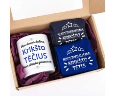 Dovanų rinkinys „Geriausias krikšto tėtis"