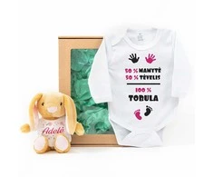 Dovanų rinkinys kūdikiui "100% tobula"