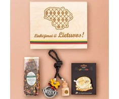 Dovanų rinkinys "Linkėjimai iš Lietuvos"