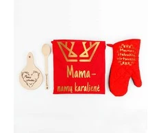 Dovanų rinkinys "Mama - virtuvės karalienė"