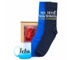 Dovanų rinkinys "Tėtis šeimos karalius"