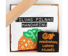 Dovanų rinkinys vyrams "Pilvas pilnas mandarinų"