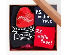 Dovanų rinkinys vyrams "P.S. myliu tave!"
