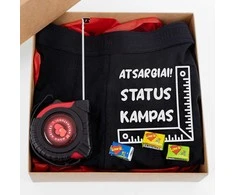 Dovanų rinkinys vyrams "Status kampas"