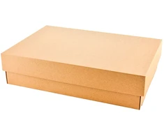 Dviejų dalių dėžutė, ruda 250x155x50mm