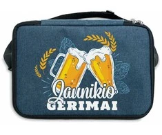 Dviejų skyrių šaltkrepšis "Jaunikio gėrimai"