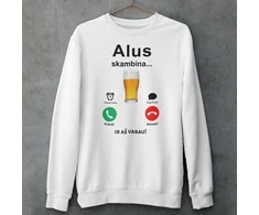 Džemperis "Alus skambina" (be kapišono)