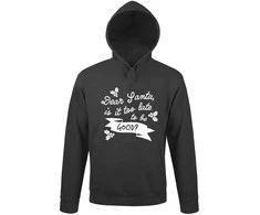 Džemperis "Dear Santa, is it too late to be good?"