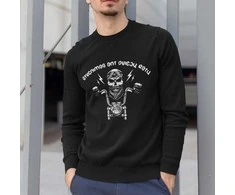 Džemperis "Gyvenimas ant ratų" (be kapišono)
