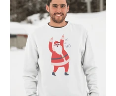 Džemperis "Ho Ho Ho" (be kapišono)