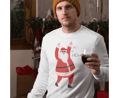 Džemperis "Ho Ho Ho" (be kapišono)