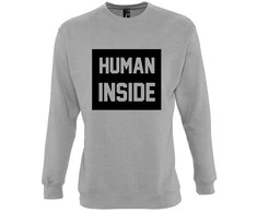 Džemperis "Human inside" (be kapišono)
