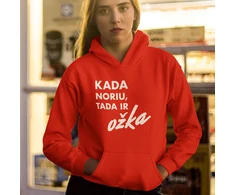 Džemperis "Kada noriu, tada ir OŽKA"