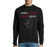 Džemperis "Make Russia small again" (be kapišono)