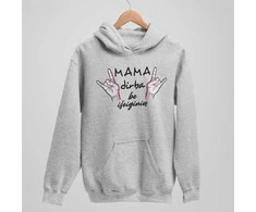 Džemperis "Mama dirba be išeiginių"