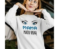 Džemperis "Mama mato viską" (be kapišono)