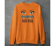 Džemperis "Mama mato viską" (be kapišono)