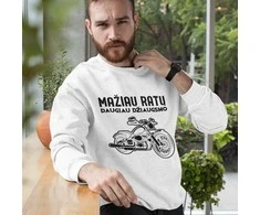 Džemperis "Mažiau ratų" (be kapišono)