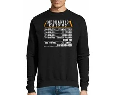 Džemperis "Mechaniko kainoraštis" (be kapišono)