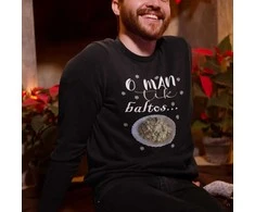 Džemperis "O man tik baltos..." (be kapišono)