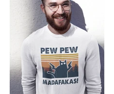 Džemperis "Pew Pew Madafakas" (be kapišono)