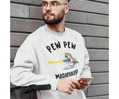 Džemperis "Pew Pew Vienaragis" (be kapišono)