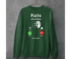 Džemperis "Ralis skambina" (be kapišono)
