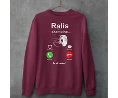 Džemperis "Ralis skambina" (be kapišono)