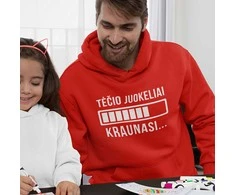 Džemperis "Tėčio juokeliai kraunasi"