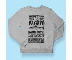 Džemperis "Tikras žvejys" (be kapišono)