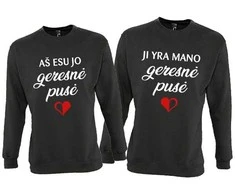 Džemperių komplektas "Geresnė pusė" (be kapišono)