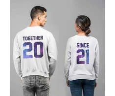 Džemperių komplektas "Together Since" (be kapišono)