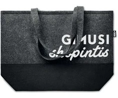 Eko-veltinio pirkinių krepšys "Gimusi shopintis"