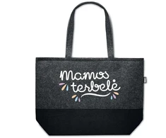 Eko-veltinio pirkinių krepšys "Mamos terbelė"