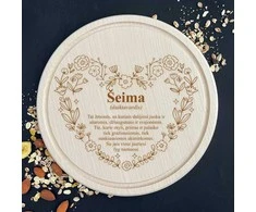 Graviruota apvali pjaustymo lentelė "Šeima"
