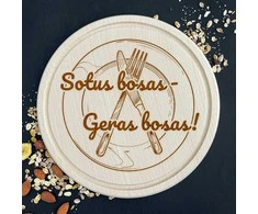 Graviruota apvali pjaustymo lentelė "Sotus bosas"