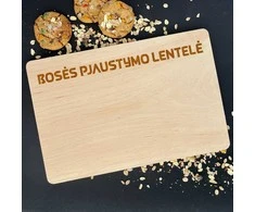 Graviruota medinė pjaustymo lentelė "Bosės pjaustymo lentelė"