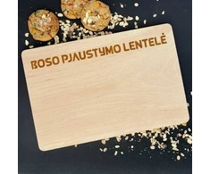 Graviruota medinė pjaustymo lentelė "Boso pjaustymo lentelė"