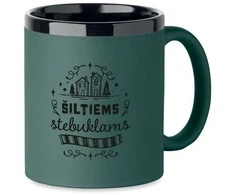Graviruotas puodelis "Šiltiems stebuklams"