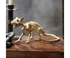 Helovino statulėlė "Žiurkės skeletas"
