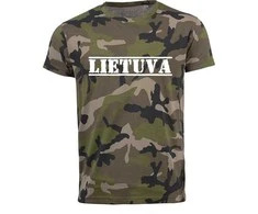 Kamufliažiniai marškinėliai "Lietuva"