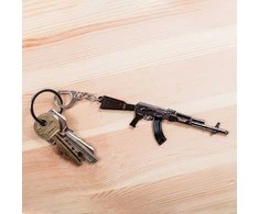Karinis raktų pakabukas AK47
