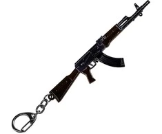 Karinis raktų pakabukas AK47
